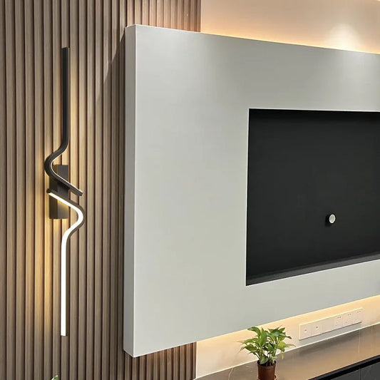 Applique murale minimaliste — Éclairage modulable — détail produit