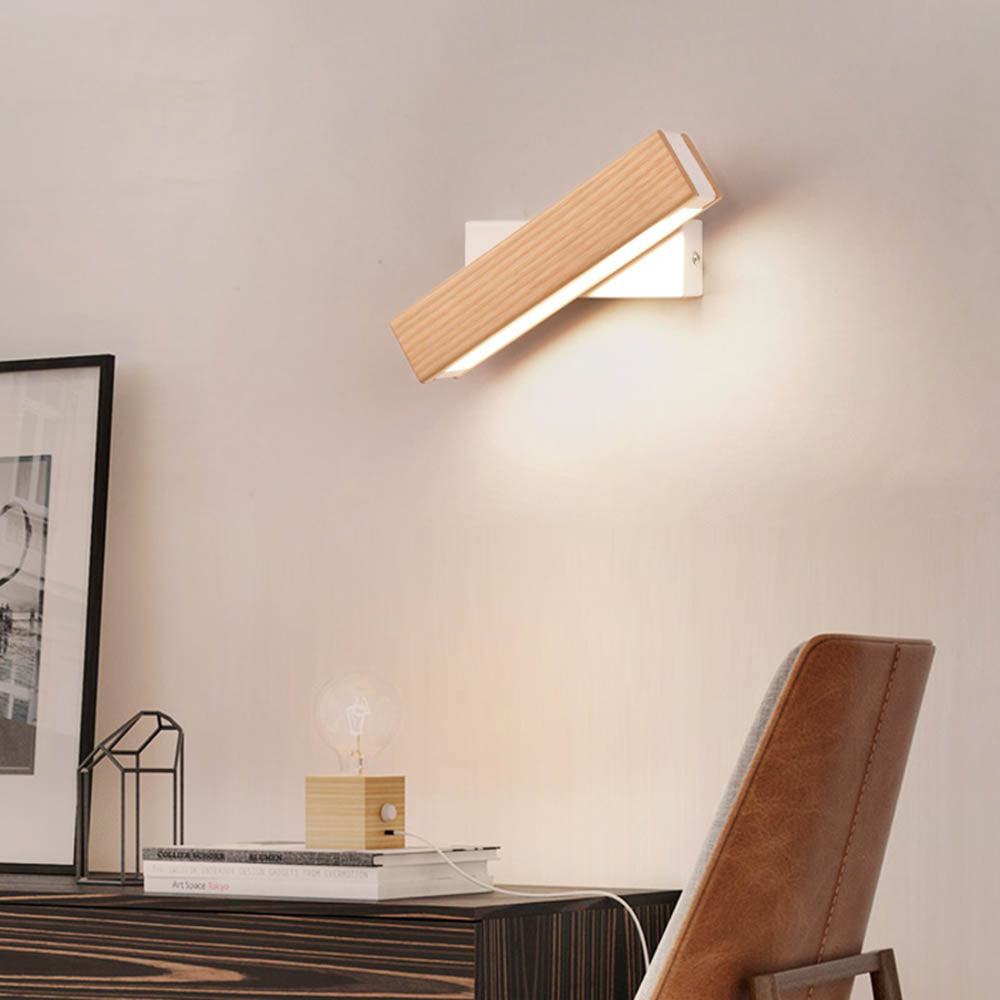 Applique murale en bois orientable — L’Orée — détail produit