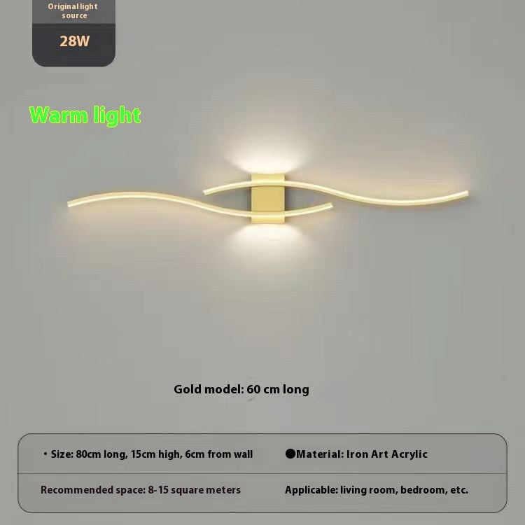 Applique murale LED — Design minimal — détail produit