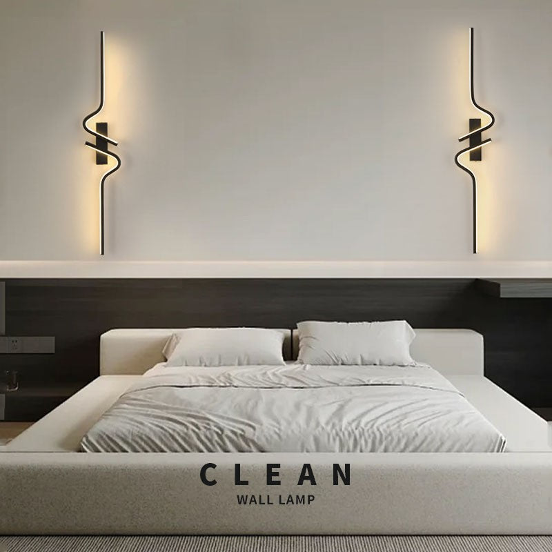 Applique murale minimaliste — Éclairage modulable — détail produit